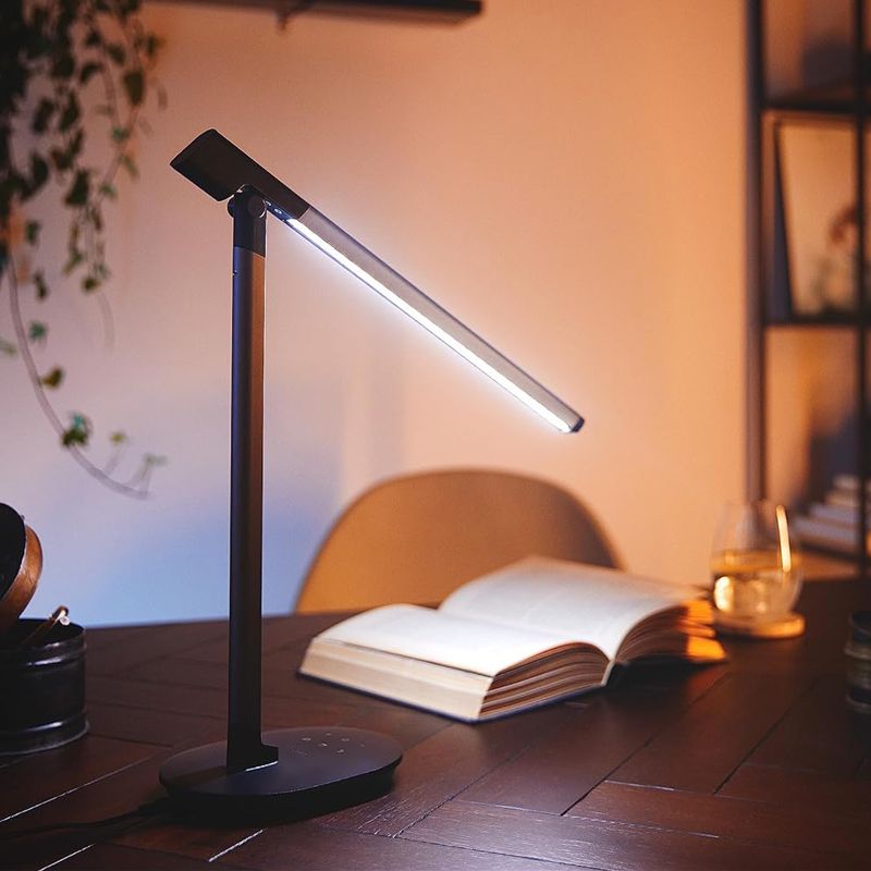 Philips - Sword Desk Light 450Lm 12W Dimmable 6500/4000/2700K, Dark Grey - Image 5