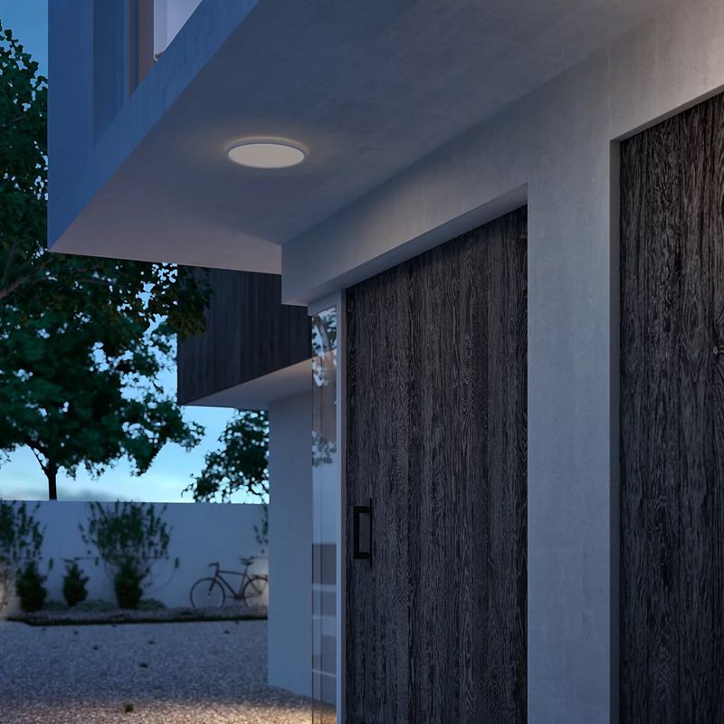 Philips - Outdoor Superslim Ceiling LED Light 15W 4000K SceneSwitch, Three light settings, IP54 Water Resistant, White - Image 5