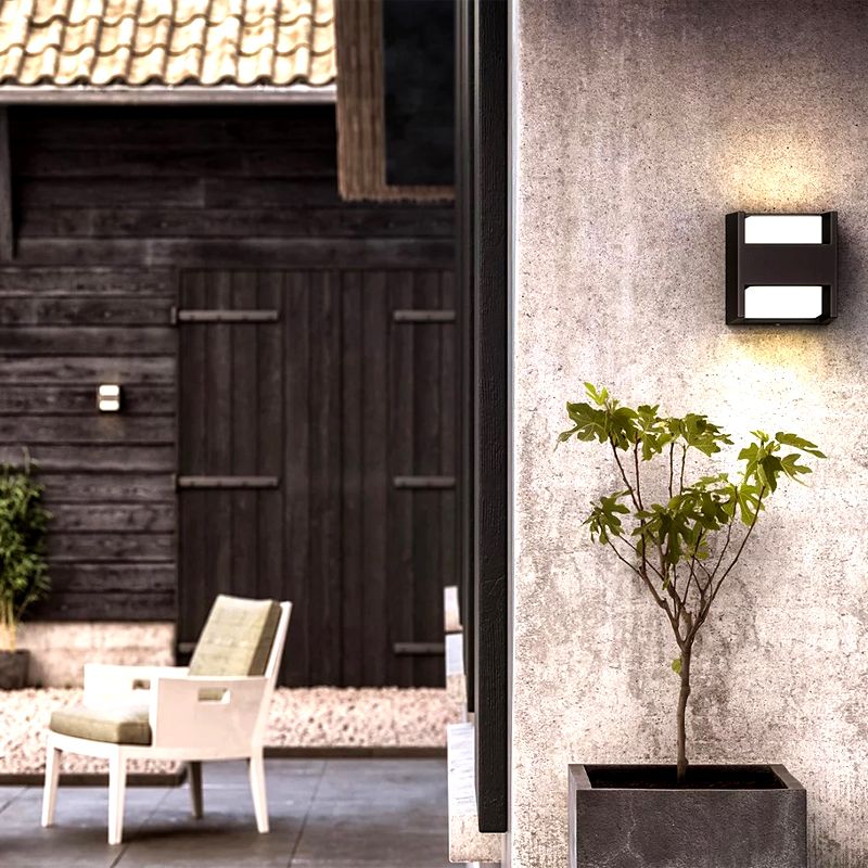 Philips LED Outdoor Wall Light 4.5W 800 lm, Anthracite, warm white - Image 4