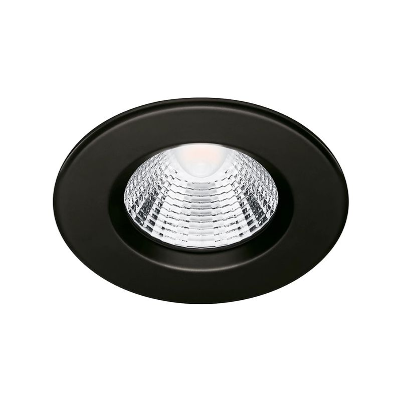 Philips Recessed spot light set 7cm 5.5W warm 350 LM - 3pcs, Black- IP65 - Image 5