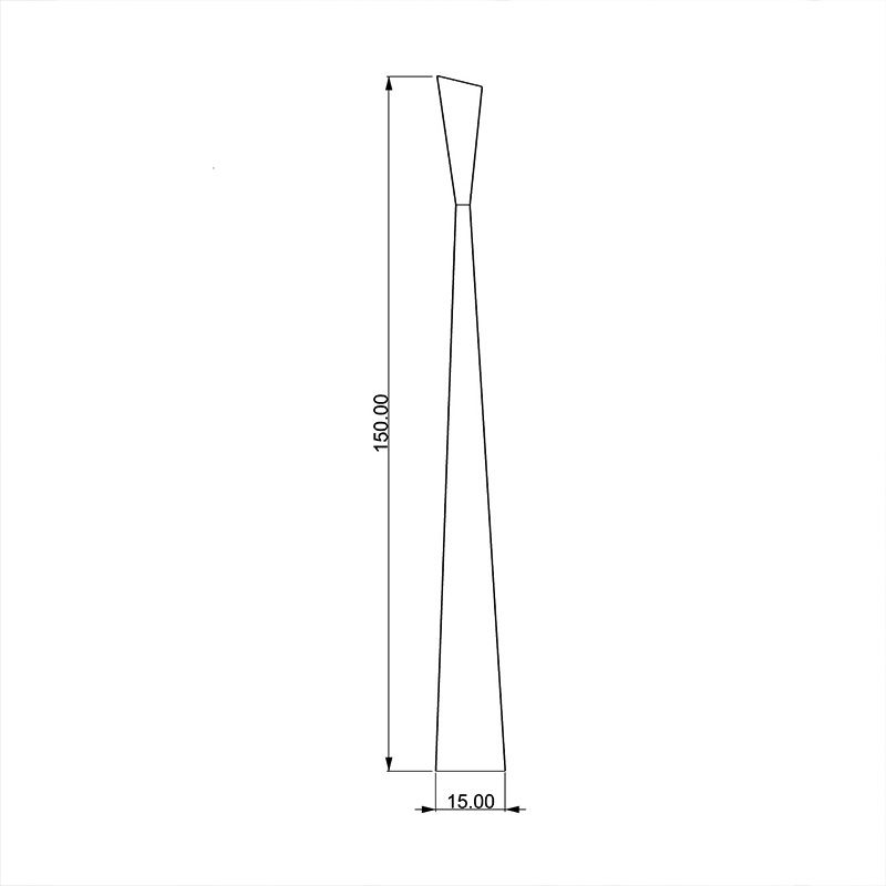 Aura Floor Lamp -Gray - Image 3