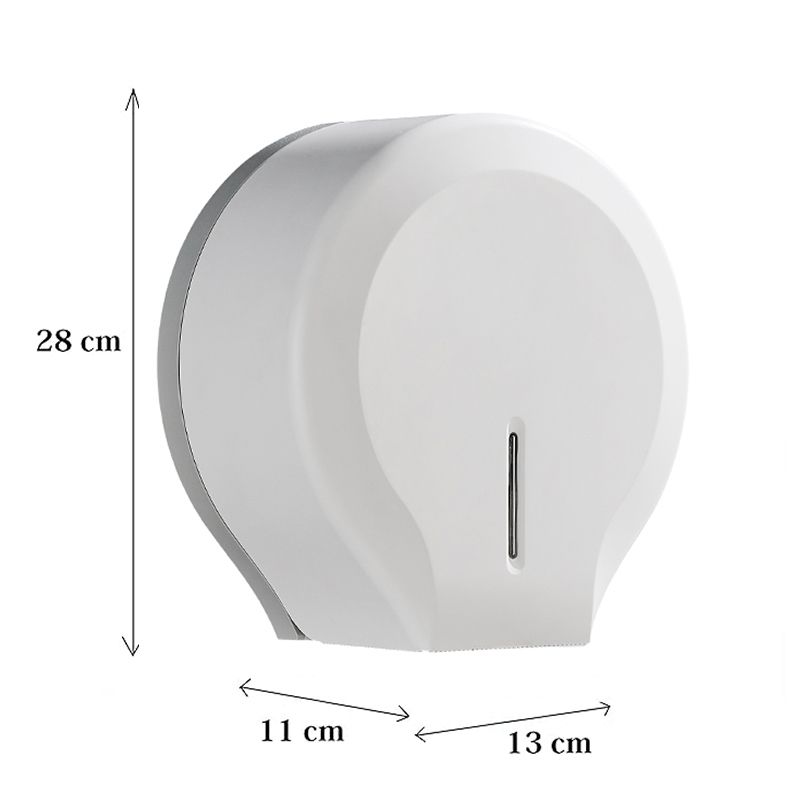 Jumbo Roll Toilet Paper Dispenser, Black - Image 3