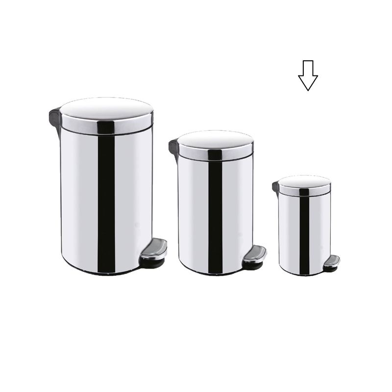Tyker stainless steel pedal bin 6L with soft close - Image 2