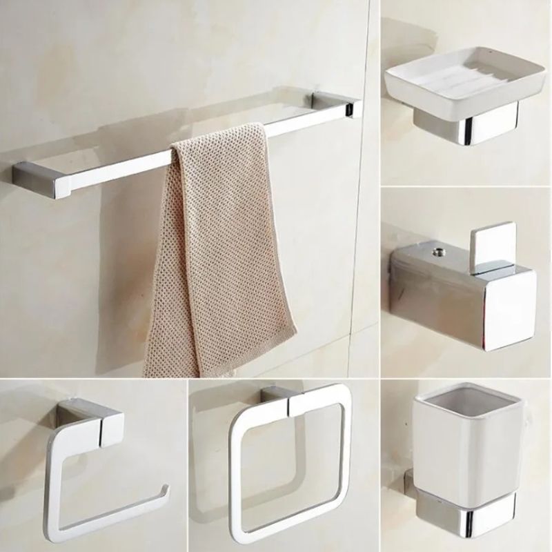 TYKER square toilet paper holder without cover chrome - Image 3