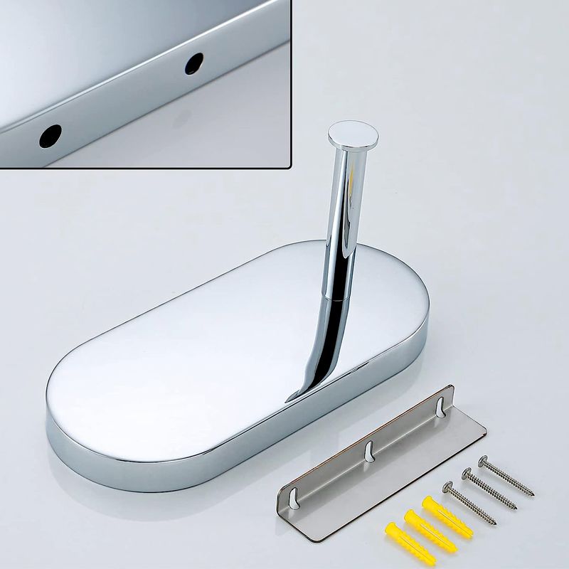 TYKER Stainless Steel Toilet Paper Holder with Phone Shelf - Image 5