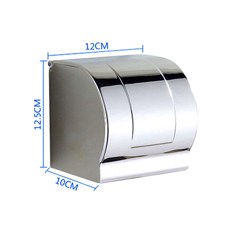 TYKER Stainless steel Toilet Paper Holder With Cover - Image 5