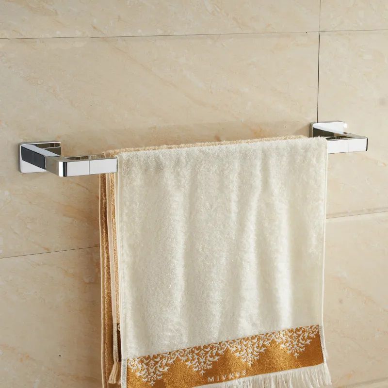 TYKER Stainless Steel Double Towel Bar 60cm mirror finish - Image 2
