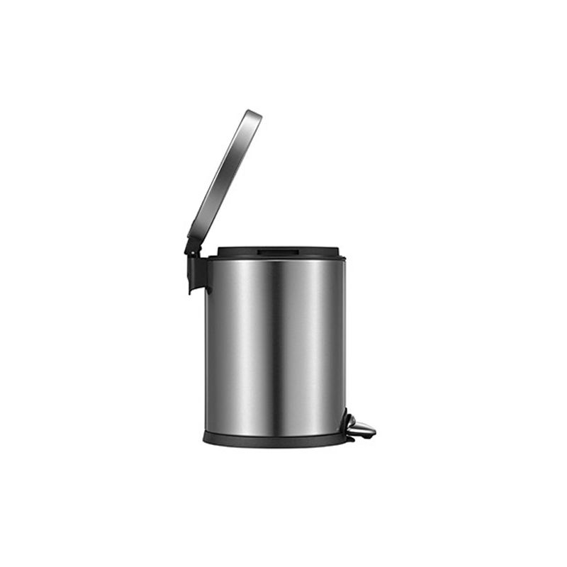 LUNA - pedal round dust bin 8L, stainless steel - Image 2