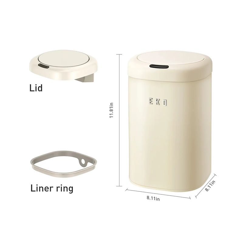 VINTAGE SENSOR TRASH BIN 12L, SAKURA - Image 6