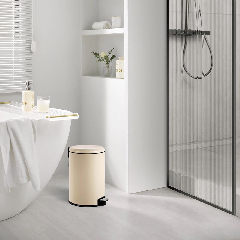 Serene step bin 30L Stainless Steel, Vanilla - Image 7