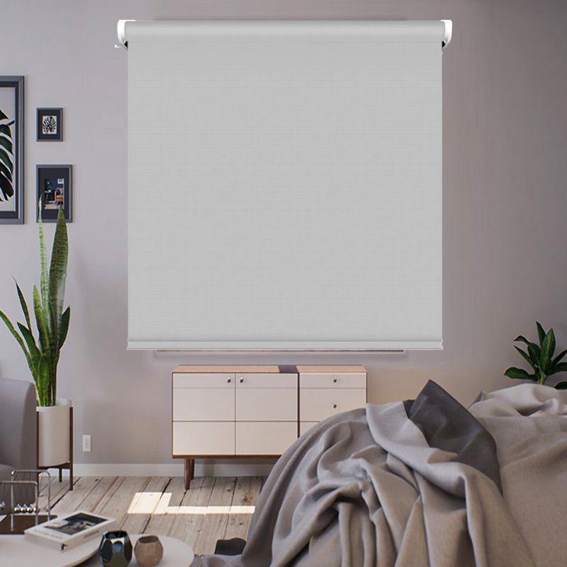 Sunscreen Roller Blind 220X250 cm, Light grey - Image 3