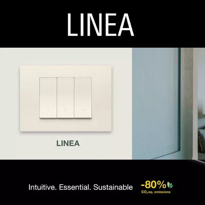 Vimar - LINEA 1P 10AX 1M reversing switch in-line white - Image 6