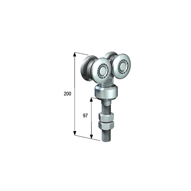 Foldable Sliding System Door 175 Kg - Image 2