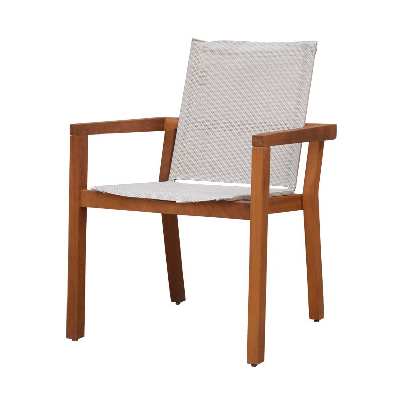 Outdoor Forbin Dining Chair, Beige - Image 3