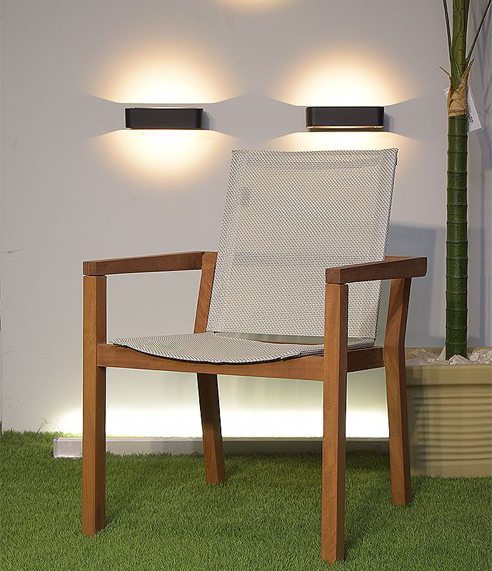 Outdoor Forbin Dining Chair, Beige - Image 2