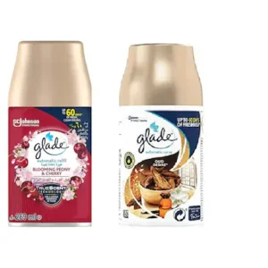Glade Oud Desire Auto Refill – 2 Pieces + Blooming Peony Auto Refill – 269ml
